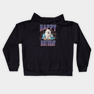 Samoyed: Happy Birthday Kids Hoodie